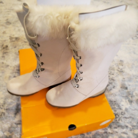 Sporto Lila Lace Up Suede Winter Boot 